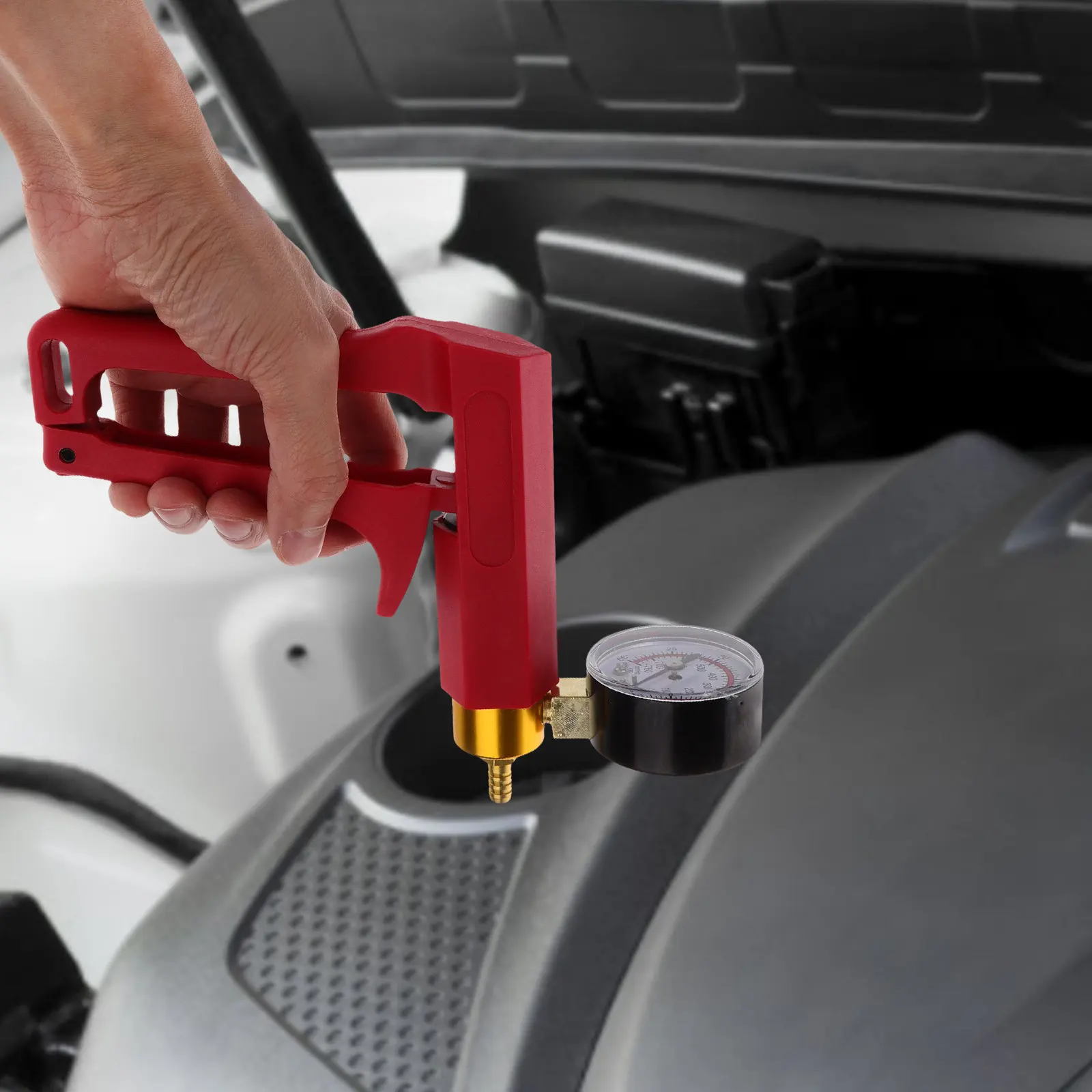 Handheld Powerful Clean Handle Portable Brake Bleeder Pump Bleeding Vacuum Kit with Automotive Tool
Handheld Powerful Clean Handle Portable Brake Bleeder Pump Bleeding Vacuum Kit with Automotive Tool