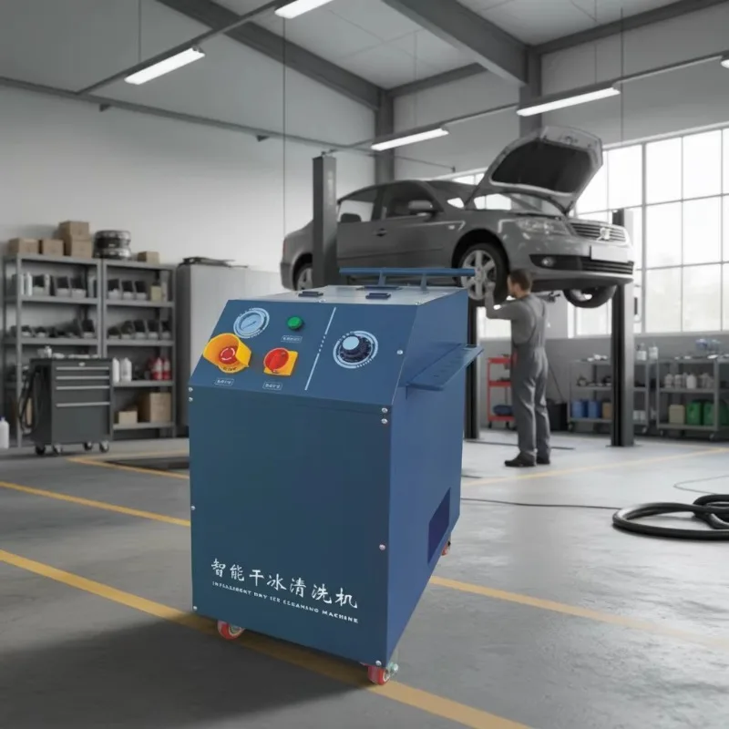 Portable Dry Ice Cleaning Equipment Industrial Surface Cleaner Carbon Removal Machine
Portable Dry Ice Cleaning Equipment Industrial Surface Cleaner Carbon Removal Machine