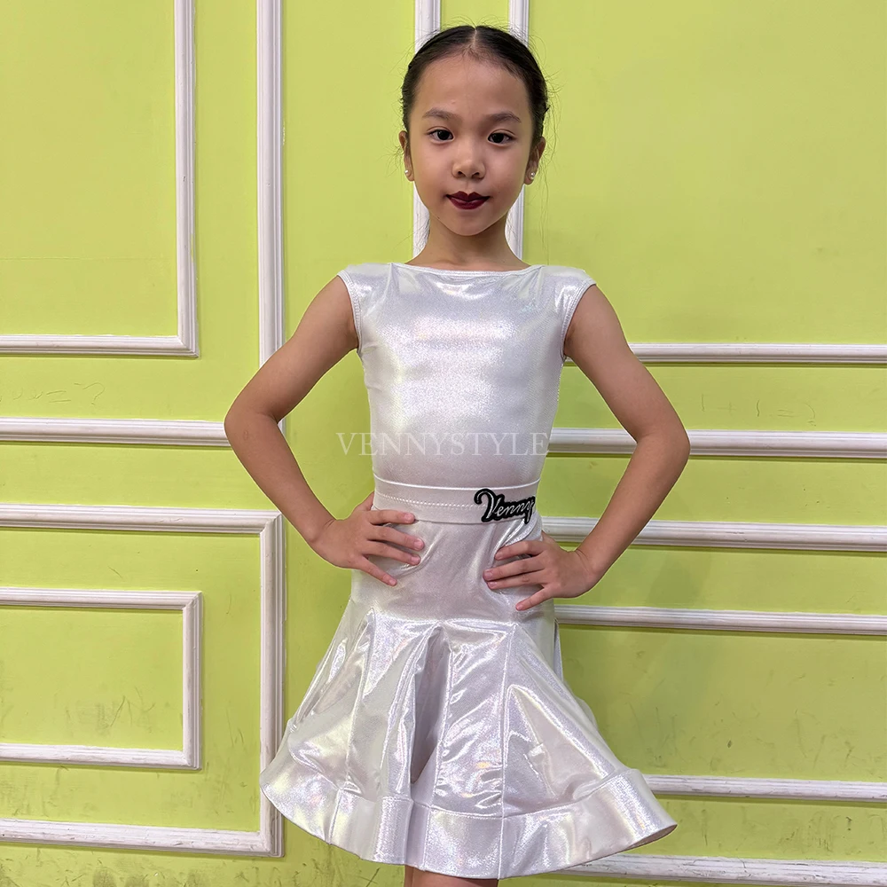 Vennystyle Latin Dance Costume - Boned Flared Skirt Short Sleeve Set, Girls' & Kids' Standard Competition Outfit Professional Su
Vennystyle Latin Dance Costume - Boned Flared Skirt Short Sleeve Set, Girls' & Kids' Standard Competition Outfit Professional Su