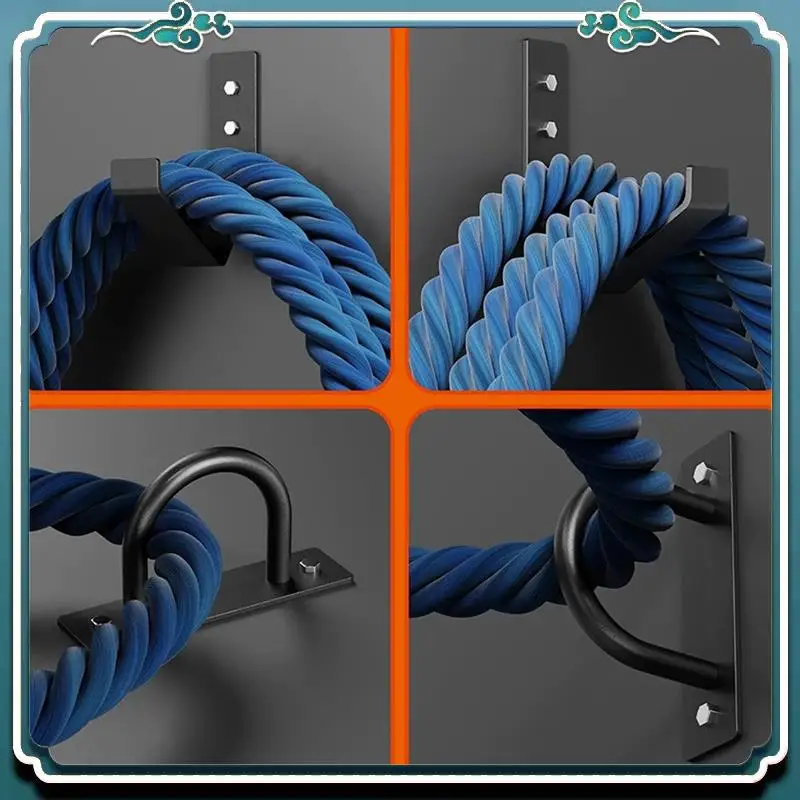 Rope Wall Anchor Kit Wall Mounted Training Rope Storage Tool Fitness Rope Wall Mount
Rope Wall Anchor Kit Wall Mounted Training Rope Storage Tool Fitness Rope Wall Mount