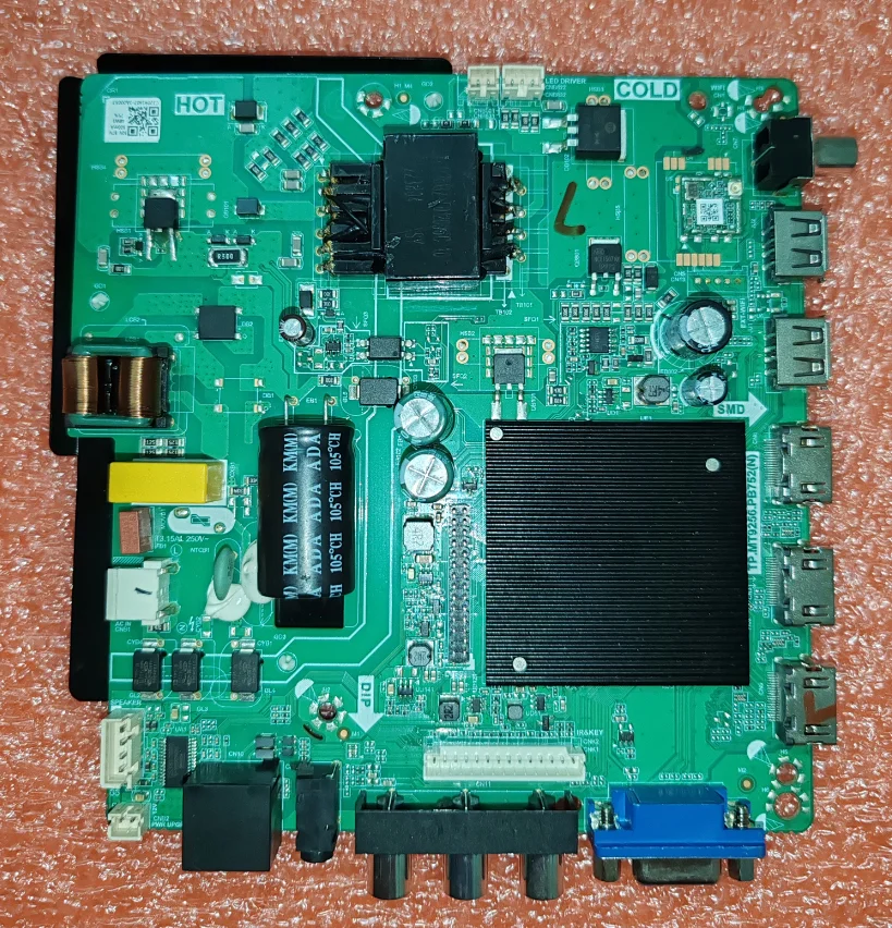 TP.MT9256.PB752(N) Three in One TV Motherboard Android 11 Version Memory 1+8GB for 75--81V 560MA or 36--40v 600ma
TP.MT9256.PB752(N) Three in One TV Motherboard Android 11 Version Memory 1+8GB for 75--81V 560MA or 36--40v 600ma