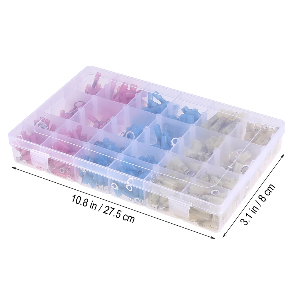 481pcs Waterproof Heat Shrink Terminal Pre Insulated Electrical Tube Solder Ring Butt Connectors Polyolefin Marine Automobile
481pcs Waterproof Heat Shrink Terminal Pre Insulated Electrical Tube Solder Ring Butt Connectors Polyolefin Marine Automobile