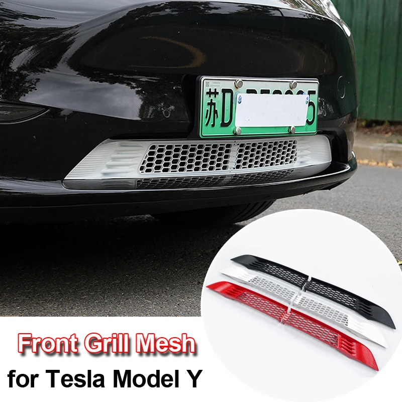 for Tesla Model Y 3 Front Grill Mesh Anti-insect Dust Grille Grid Insert Lower Bumper Grill Trim Cover Net Body Kit Accessories
for Tesla Model Y 3 Front Grill Mesh Anti-insect Dust Grille Grid Insert Lower Bumper Grill Trim Cover Net Body Kit Accessories
