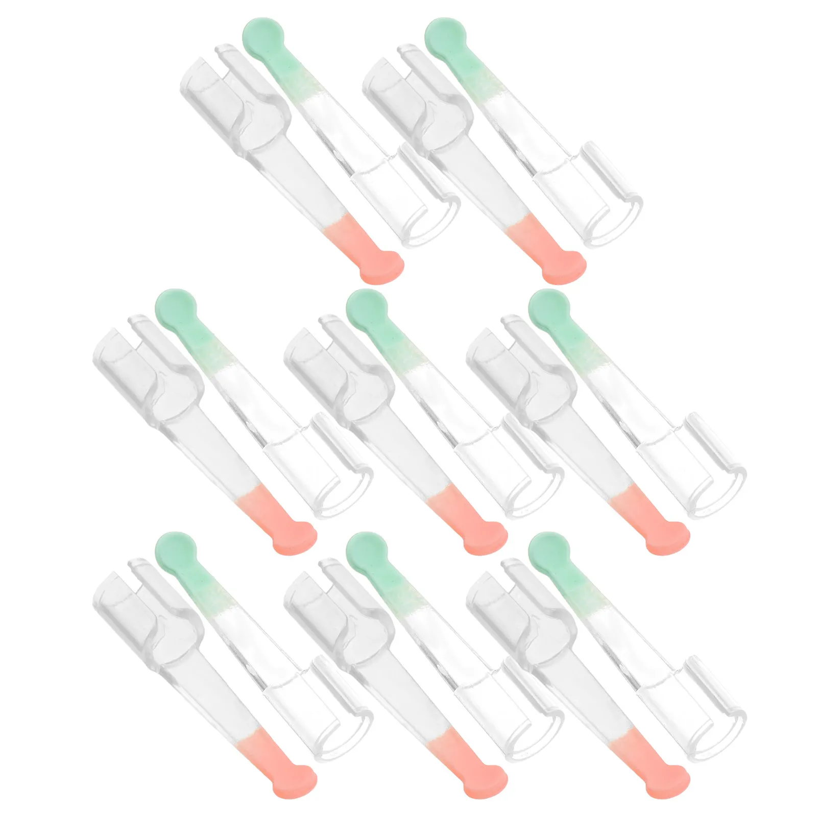 16Pcs Replacement Silicone Earbud Tips Soft Small Ear Wax Removal Tips for Ear Camera Cleaning Spoon Accessories for Teens
16Pcs Replacement Silicone Earbud Tips Soft Small Ear Wax Removal Tips for Ear Camera Cleaning Spoon Accessories for Teens