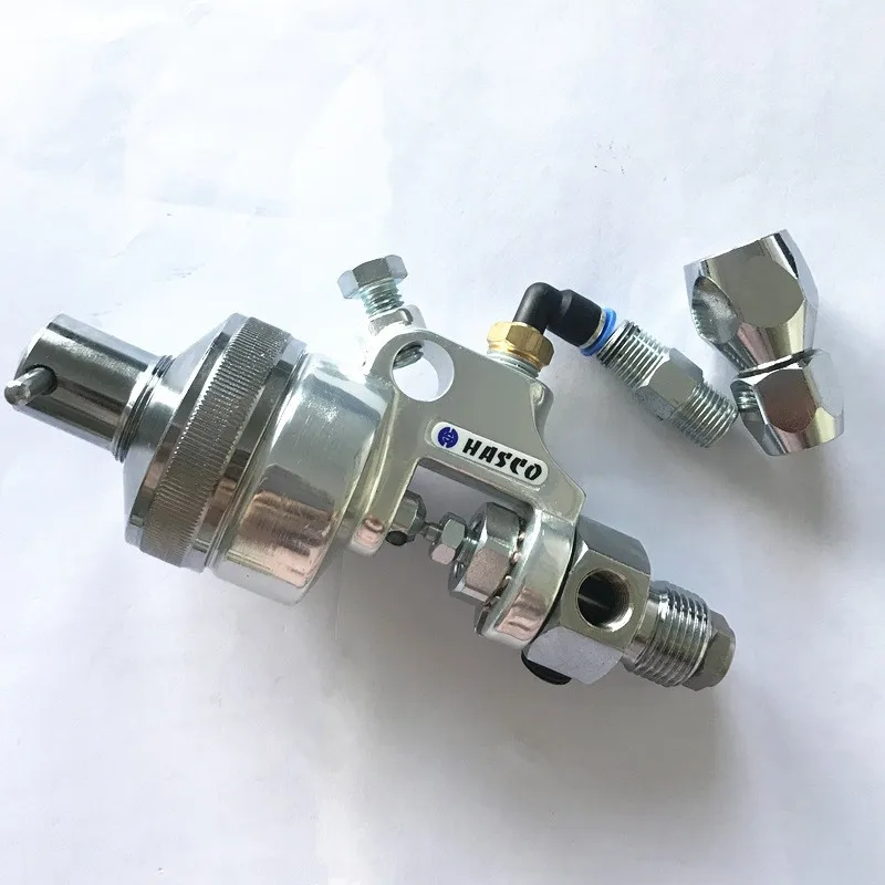 Automatic spray gun high atomization pneumatic reciprocating assembly line paint gun head
Automatic spray gun high atomization pneumatic reciprocating assembly line paint gun head