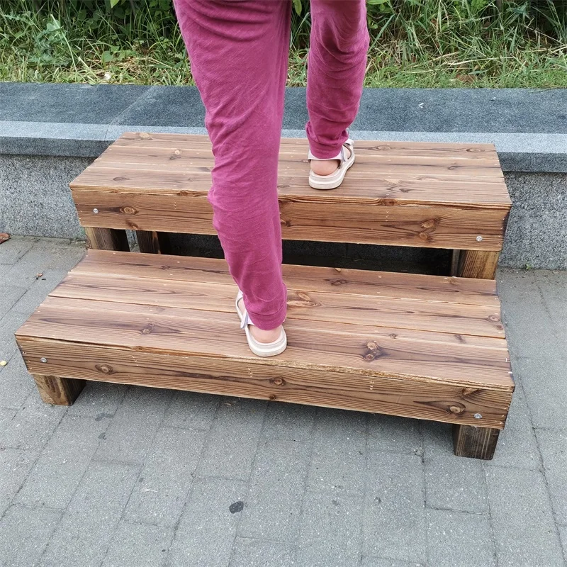 Antiseptic wood pedal courtyard outdoor heightening platform two or three steps ladder simple footstool solid wood steps
Antiseptic wood pedal courtyard outdoor heightening platform two or three steps ladder simple footstool solid wood steps