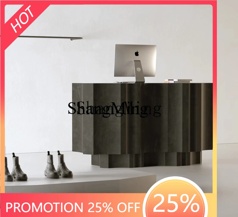 Стойка ресепшн/кассовый прилавок в индустриальном стиле для магазина одежды, танцевального клуба, кафе, ресторана
Стойка ресепшн/кассовый прилавок в индустриальном стиле для магазина одежды, танцевального клуба, кафе, ресторана