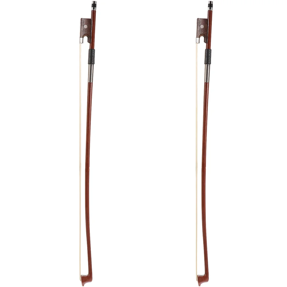 2 Pcs Violin Bow Replacement Part for Musical Instruments Accessory Wooden Beginner 1/8 Size Random Color Practice
2 Pcs Violin Bow Replacement Part for Musical Instruments Accessory Wooden Beginner 1/8 Size Random Color Practice