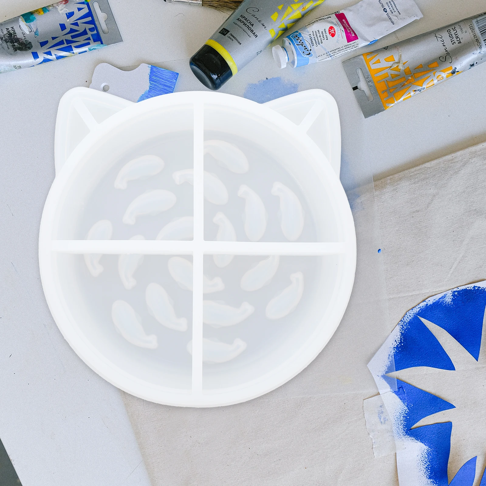 Reusable Silicone Pet Bowl Mold Crystal Drip Molds H made Craft Supplies Flexible Food Grade Jewelry Accessories 
Reusable Silicone Pet Bowl Mold Crystal Drip Molds H made Craft Supplies Flexible Food Grade Jewelry Accessories