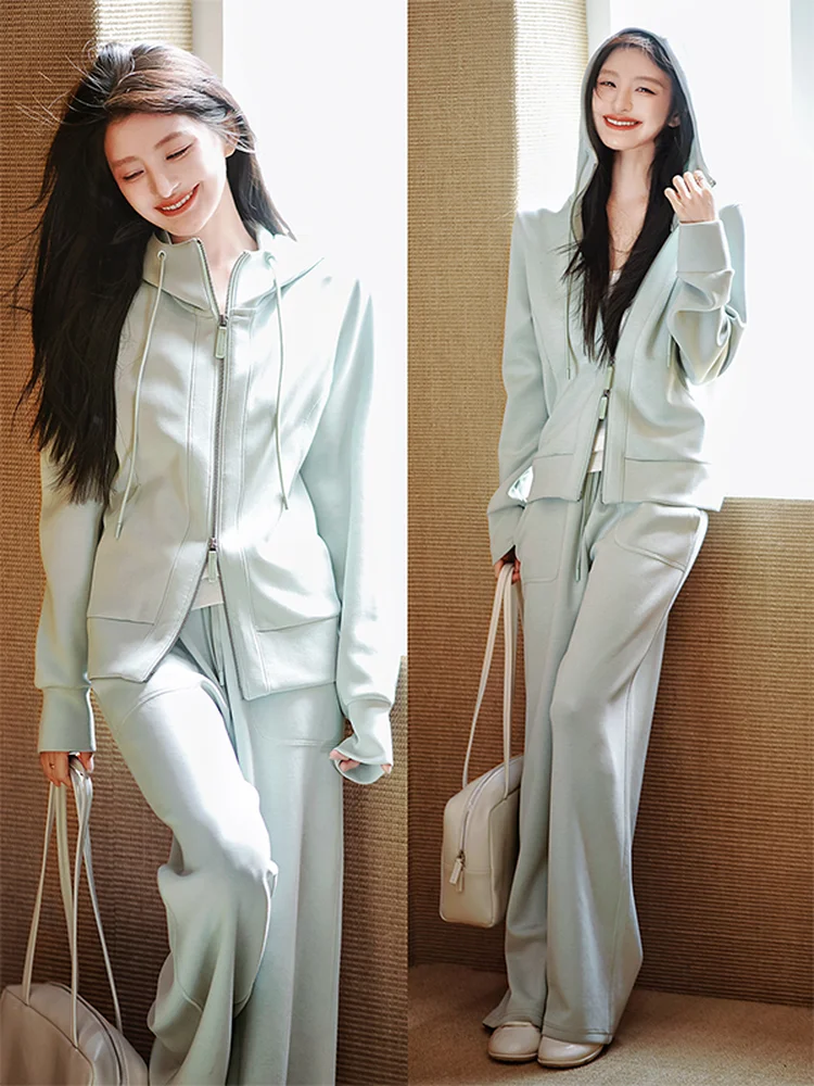ZhaodaXi Lemon Soda Waed Hoodie Set Casual Elastic Spring Early Double Sand Waed Ladies Long Sve Zipper Polyester Blend
ZhaodaXi Lemon Soda Waed Hoodie Set Casual Elastic Spring Early Double Sand Waed Ladies Long Sve Zipper Polyester Blend