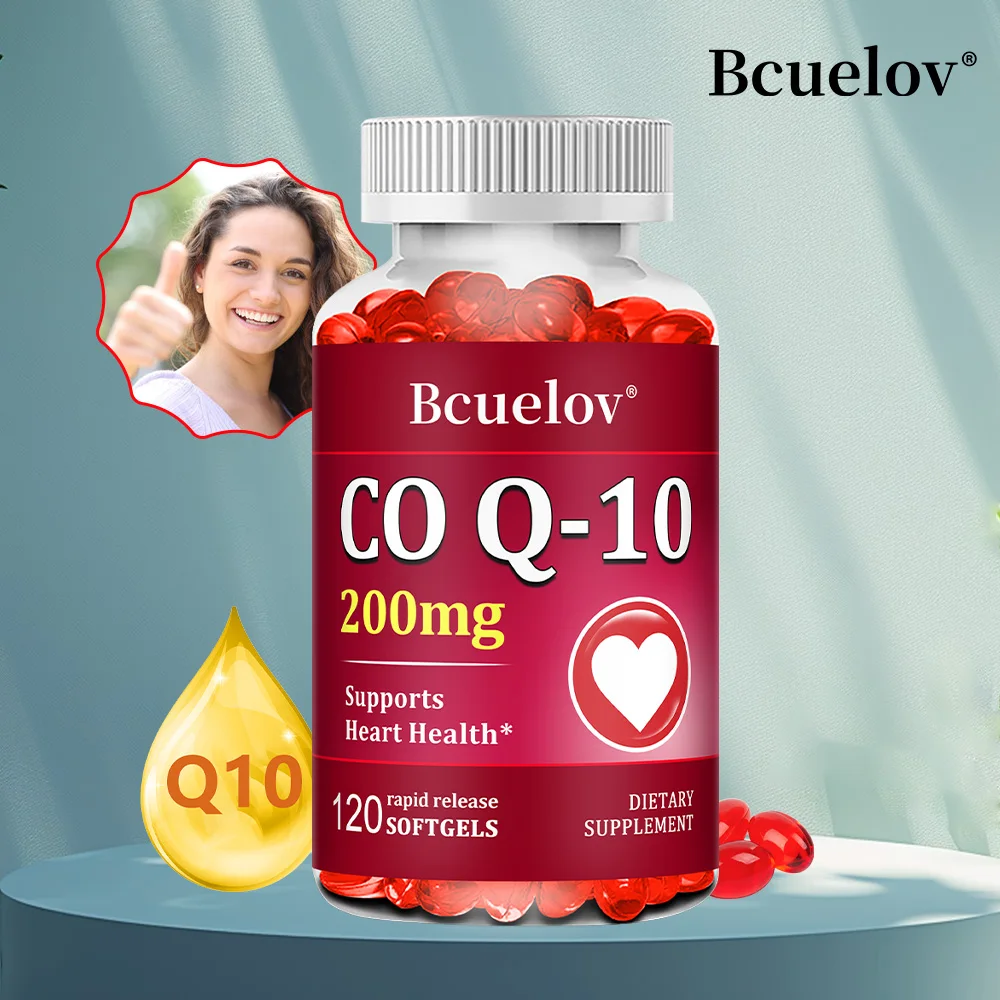 Coenzyme Q-10 - Natural Antioxidant Promotes Heart Health and Cellular Energy, Beneficial Absorption, Immune System
Coenzyme Q-10 - Natural Antioxidant Promotes Heart Health and Cellular Energy, Beneficial Absorption, Immune System