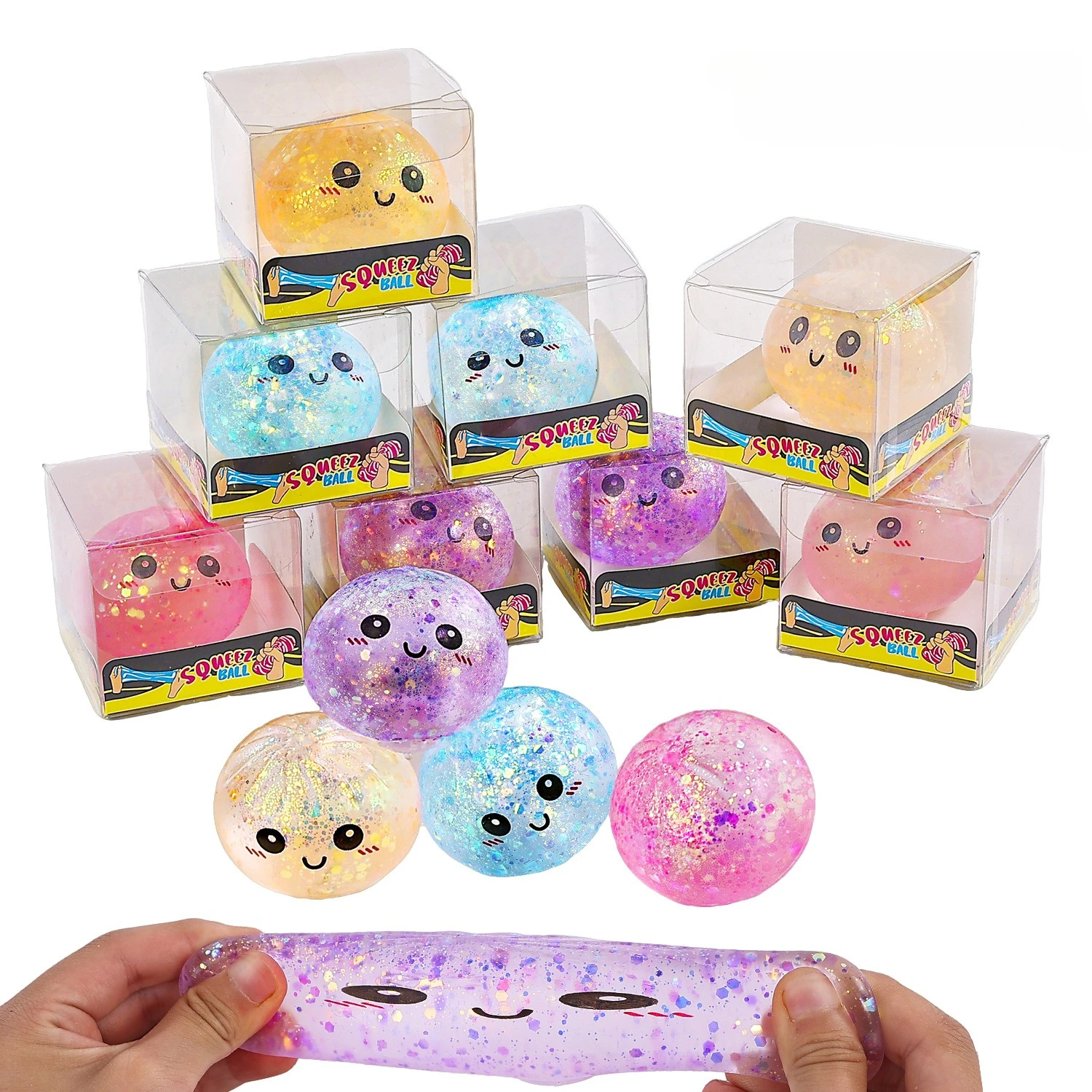 Mega Rainbow Dumpling Squishy: Maltose Texture Slow Rebound Stress Ball, Aesthetic Taba Squeeze Toy, Sensory Office Fidget Toy
Mega Rainbow Dumpling Squishy: Maltose Texture Slow Rebound Stress Ball, Aesthetic Taba Squeeze Toy, Sensory Office Fidget Toy