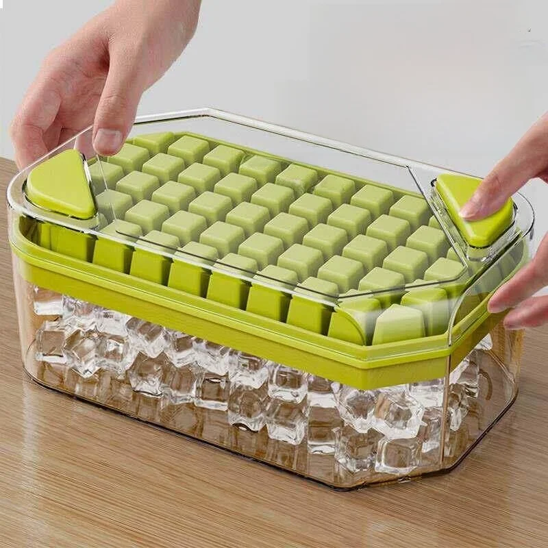 Large Capacity Ice Cube Maker Food Grade Ice Tray Storage Box Home Use Kitchen Tool for Cooking And Baking Ice Tray
Large Capacity Ice Cube Maker Food Grade Ice Tray Storage Box Home Use Kitchen Tool for Cooking And Baking Ice Tray