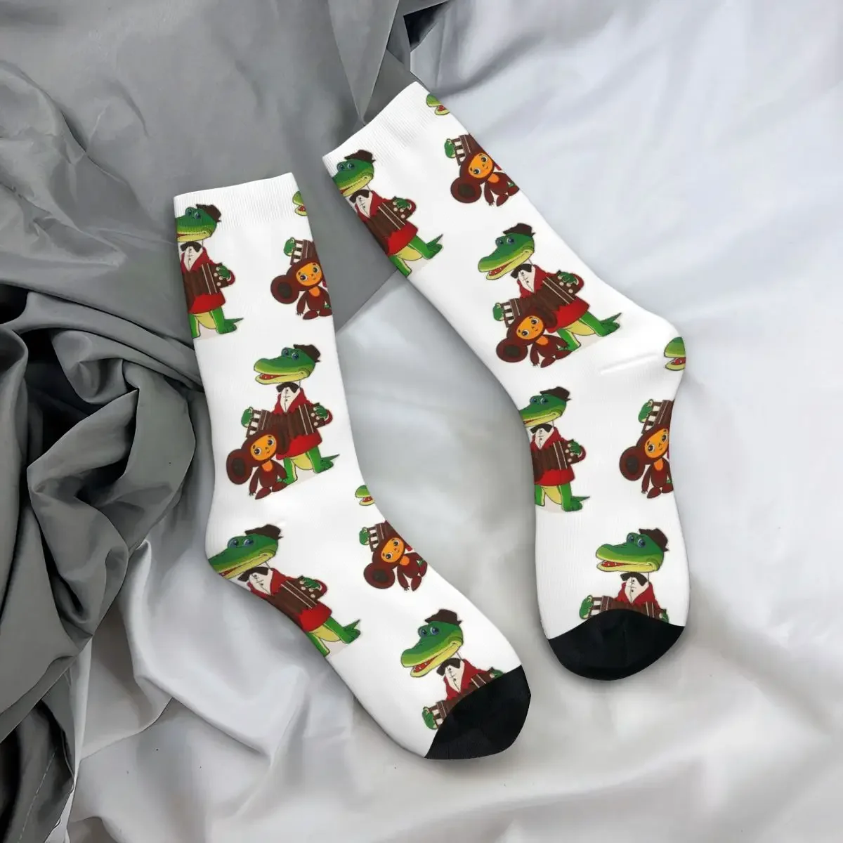 All Seasons Crew Stockings Cheburashka And Gena Socks Harajuku Long Socks for Men Women Valentine's Day Gifts
All Seasons Crew Stockings Cheburashka And Gena Socks Harajuku Long Socks for Men Women Valentine's Day Gifts