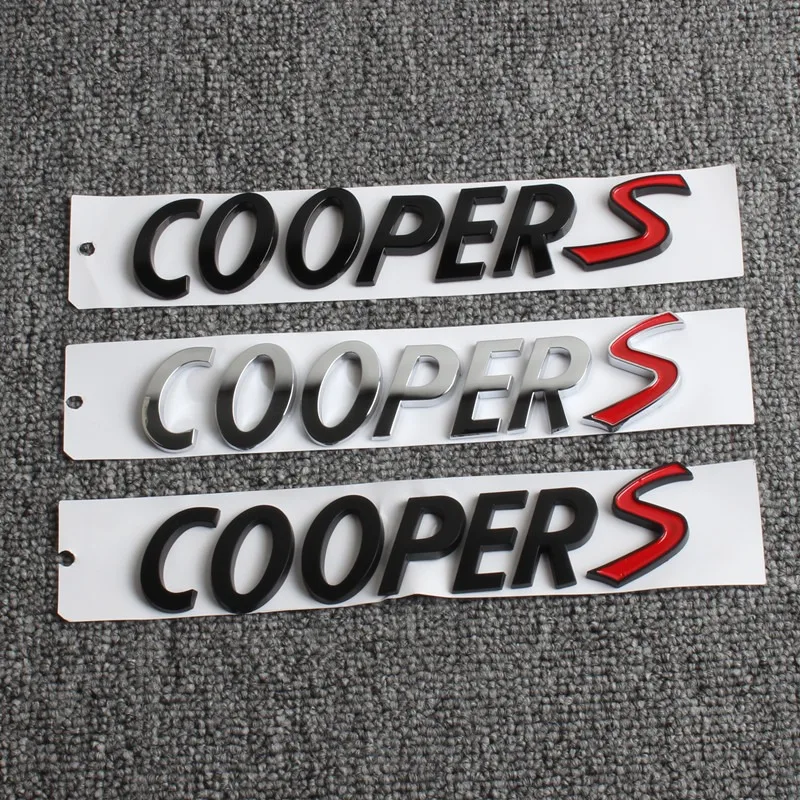 3D Metal Letters Car Front Grille Badge Sticker S Emblem Logo For BMW Countryman Clubman MINI Cooper S R56 R53 F56 R50 R52 R57
3D Metal Letters Car Front Grille Badge Sticker S Emblem Logo For BMW Countryman Clubman MINI Cooper S R56 R53 F56 R50 R52 R57