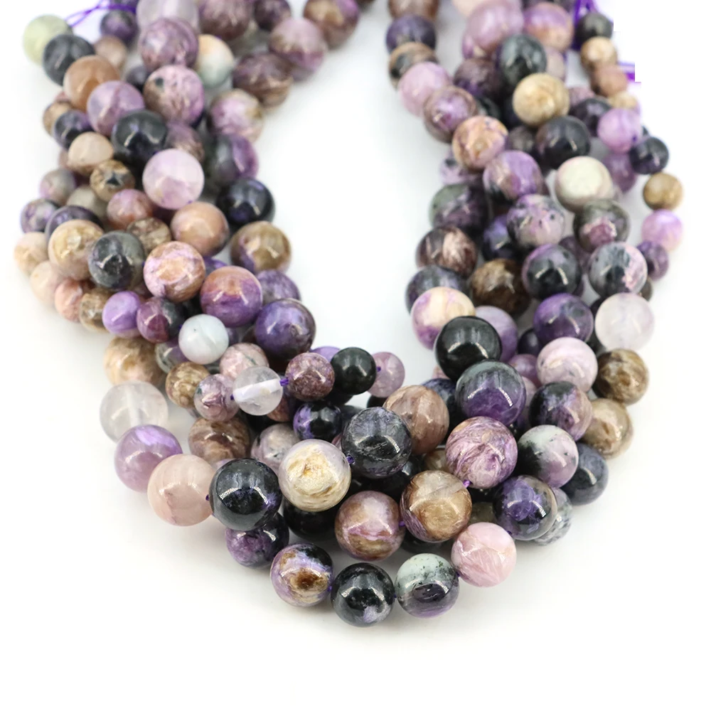 Round Loose Bead Charoite Crystal Stone Jewelry Making DIY Accessories Bracelet and Necklace Wholesale 4mm 6mm 8mm 10mm
Round Loose Bead Charoite Crystal Stone Jewelry Making DIY Accessories Bracelet and Necklace Wholesale 4mm 6mm 8mm 10mm