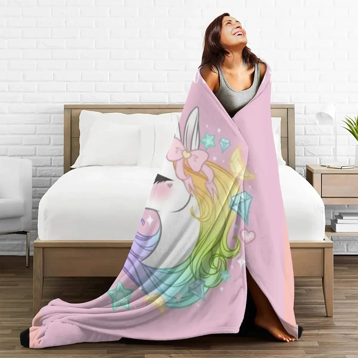 Baby Blankets Cartoon Pink Cute Unicorn Fleece Decoration Lightweight Multifunction Throw for Bedding Office Plush Thin Quilt
Baby Blankets Cartoon Pink Cute Unicorn Fleece Decoration Lightweight Multifunction Throw for Bedding Office Plush Thin Quilt