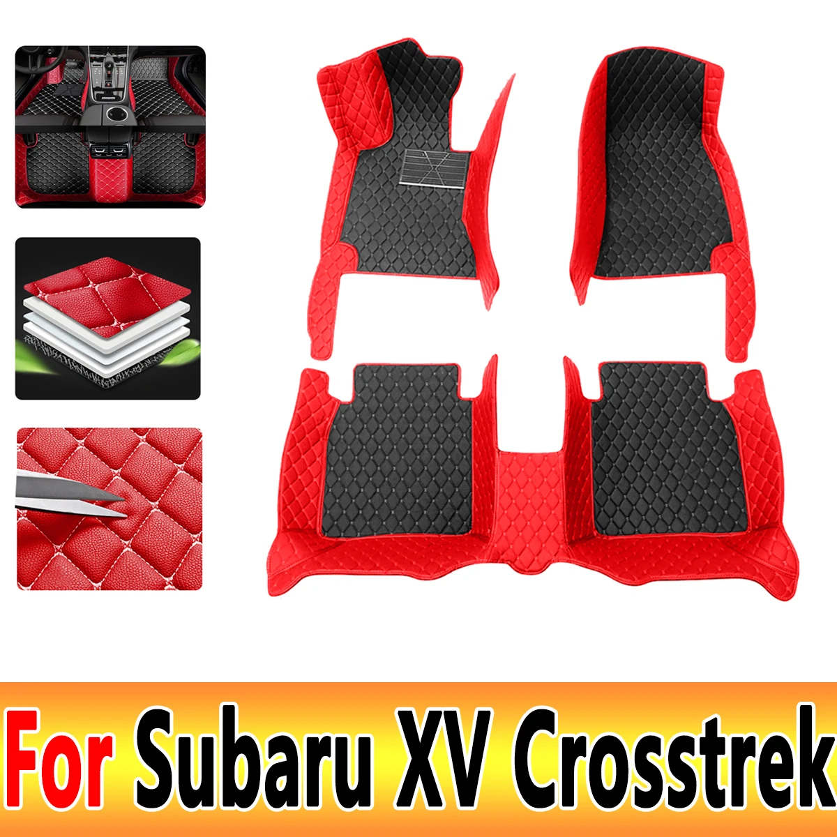 Автомобильные коврики для Subaru XV Crosstrek GP 2013 ~ 2017, кожаный напольный коврик, коврики, защитная накладка, детали интерьера, автомобильные аксессуары 2014
Автомобильные коврики для Subaru XV Crosstrek GP 2013 ~ 2017, кожаный напольный коврик, коврики, защитная накладка, детали интерьера, автомобильные аксессуары 2014