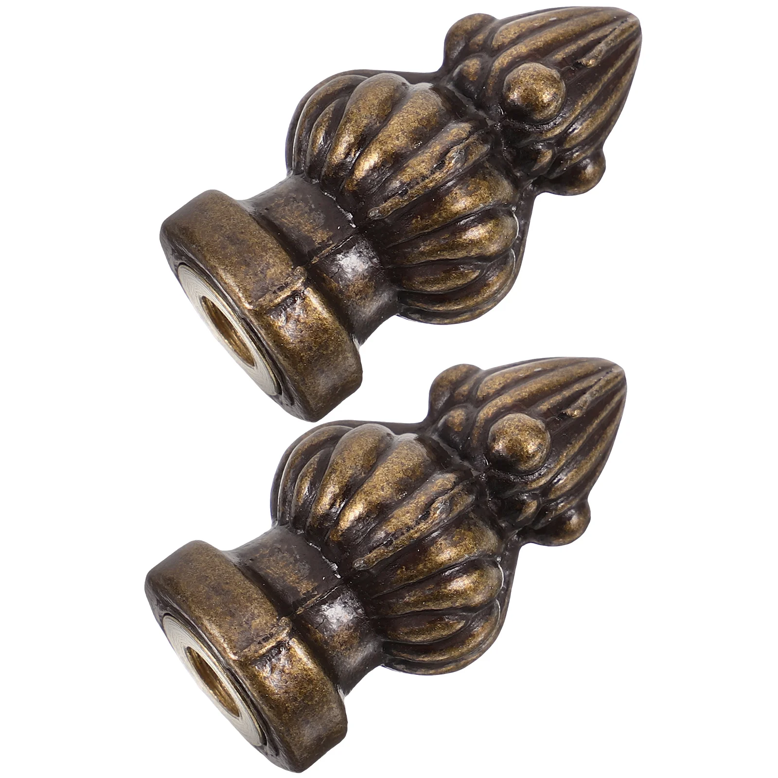 2 Pcs Pineapple Desk Lamp Knob Table Finials for Light Lamps Caps Knobs Decoration Copper Holder Shade
2 Pcs Pineapple Desk Lamp Knob Table Finials for Light Lamps Caps Knobs Decoration Copper Holder Shade