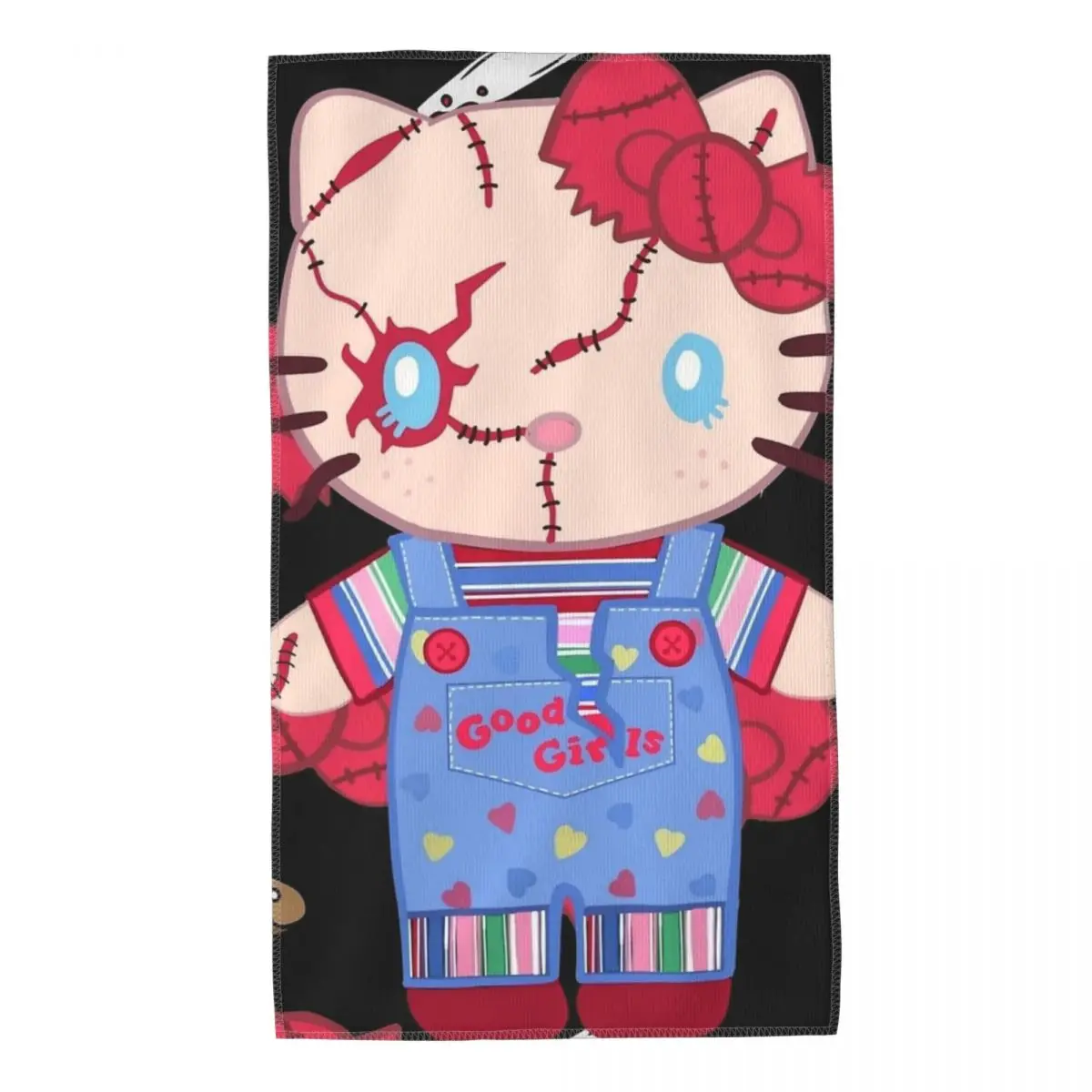 Полотенце Hello Kitty кукла из фильма ужасов, летнее полотенце из микрофибры для душа, летние пляжные быстросохнущие полотенца
Полотенце Hello Kitty кукла из фильма ужасов, летнее полотенце из микрофибры для душа, летние пляжные быстросохнущие полотенца