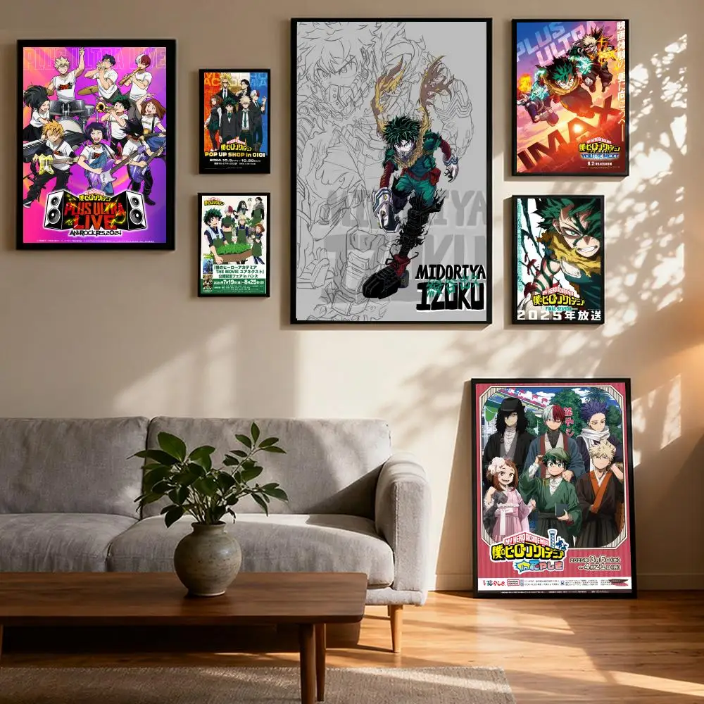 My Hero A-AcademiaS Anime Poster Prints Canvas Painting Wall Art Picture Living Room Home Decor Tracklist Music Album Cover
My Hero A-AcademiaS Anime Poster Prints Canvas Painting Wall Art Picture Living Room Home Decor Tracklist Music Album Cover