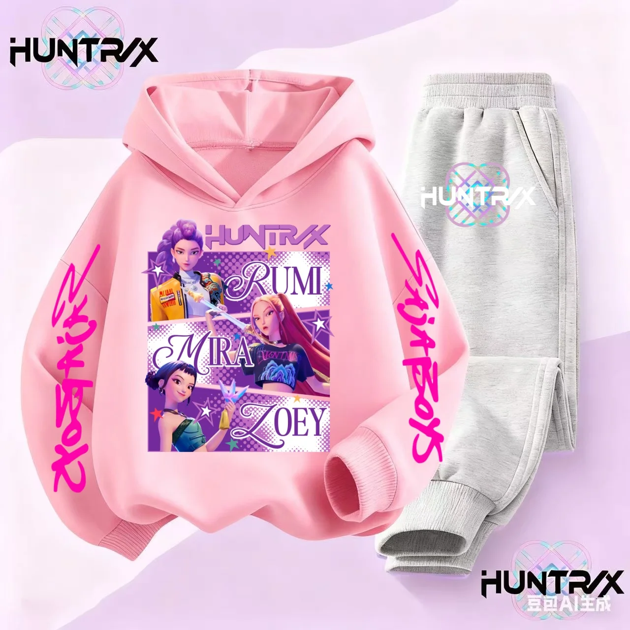 Комплект детской одежды Kpop2026: толстовка с капюшоном и вязаный свитер по мотивам корейской дорамы «Охотник на ведьм» для мальчиков и девочек
Комплект детской одежды Kpop2026: толстовка с капюшоном и вязаный свитер по мотивам корейской дорамы «Охотник на ведьм» для мальчиков и девочек