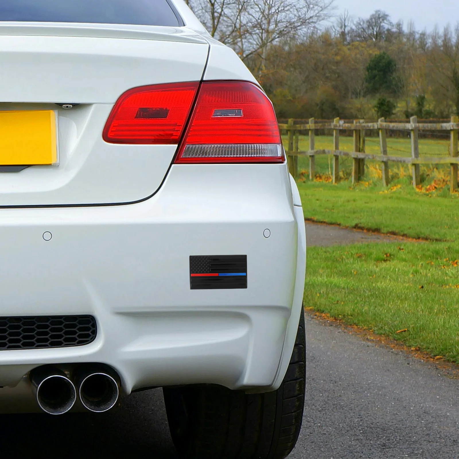 American Flag Metal Car Decal Sturdy Aluminum Truck Sticker Patriotic Vehicle Decoration Fade Resistant Bumper Sticker 
American Flag Metal Car Decal Sturdy Aluminum Truck Sticker Patriotic Vehicle Decoration Fade Resistant Bumper Sticker