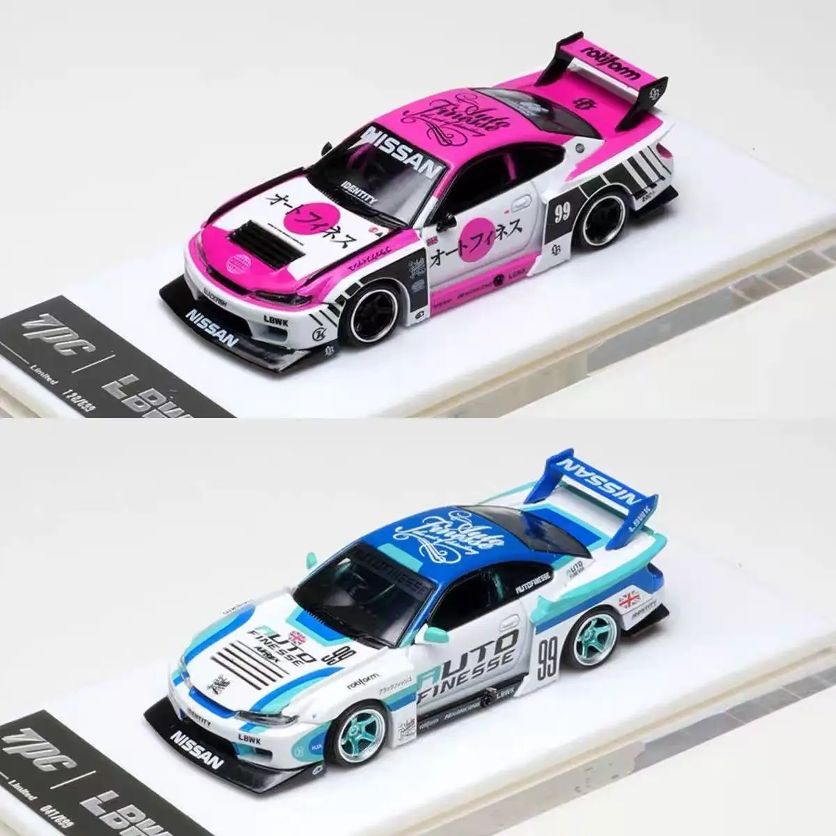 Готовые акции TPC 1:64 S15, литая под давлением модель автомобиля, коллекция миниатюрных моделей
Готовые акции TPC 1:64 S15, литая под давлением модель автомобиля, коллекция миниатюрных моделей