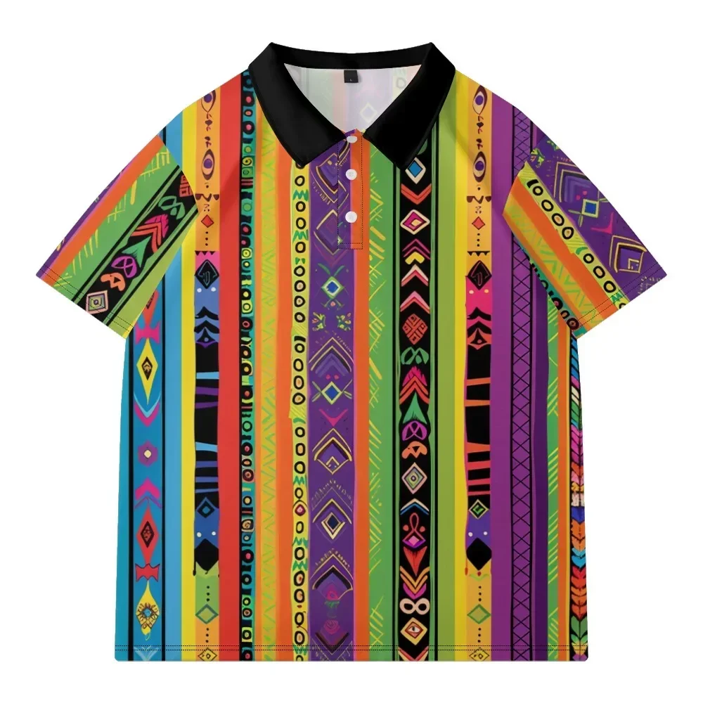 Tribal Vintage Ethnic Men's Golf Polo Shirts Printed Straight Short Sleeve Oversized Streetwear Sports Top Tee Casual Clothing
Tribal Vintage Ethnic Men's Golf Polo Shirts Printed Straight Short Sleeve Oversized Streetwear Sports Top Tee Casual Clothing