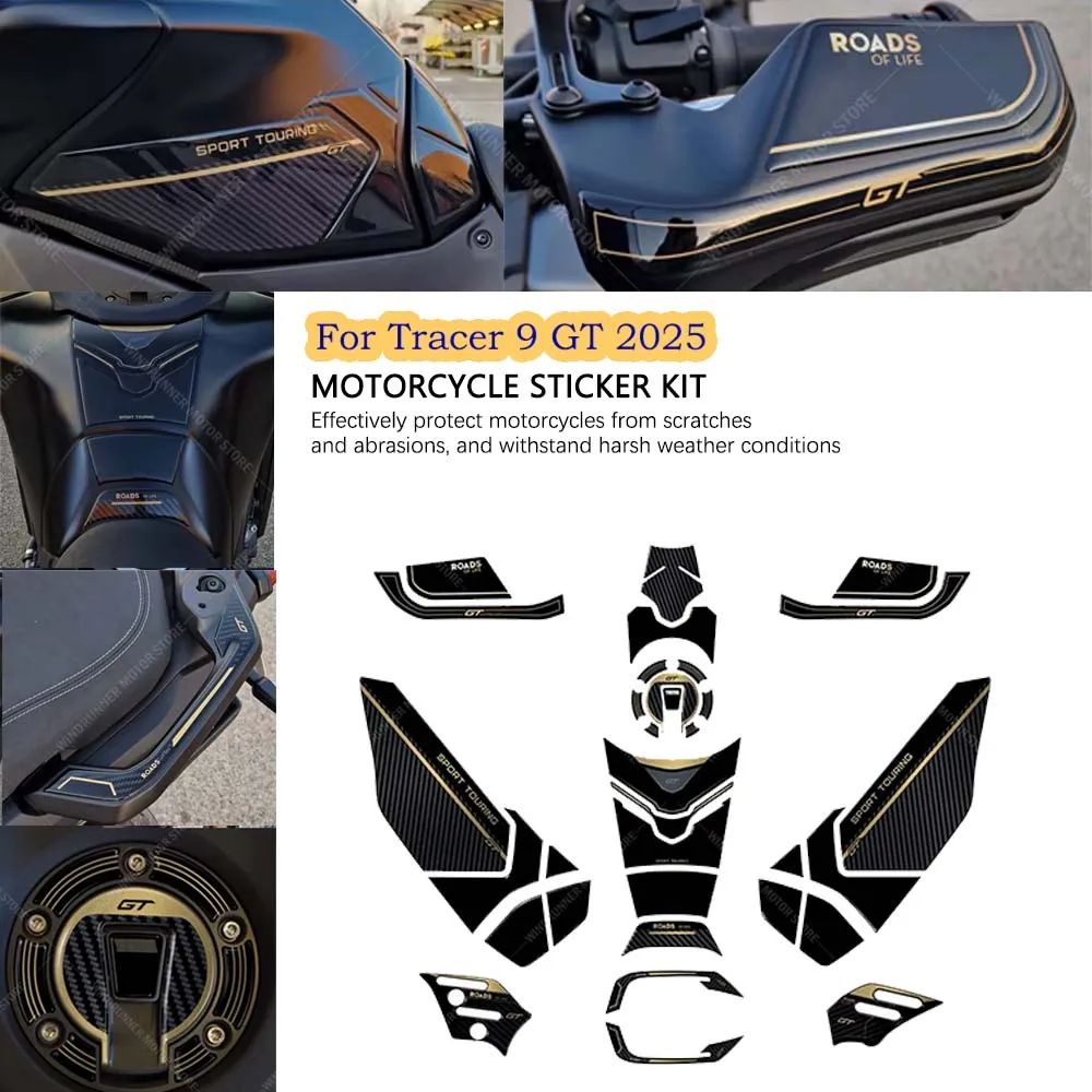 For Tracer 9 GT 2025 3D Epoxy Resin Decorative Sticker Waterproof Fuel Tank pad Motorcycle Full Body Protection Sticker Kit
For Tracer 9 GT 2025 3D Epoxy Resin Decorative Sticker Waterproof Fuel Tank pad Motorcycle Full Body Protection Sticker Kit