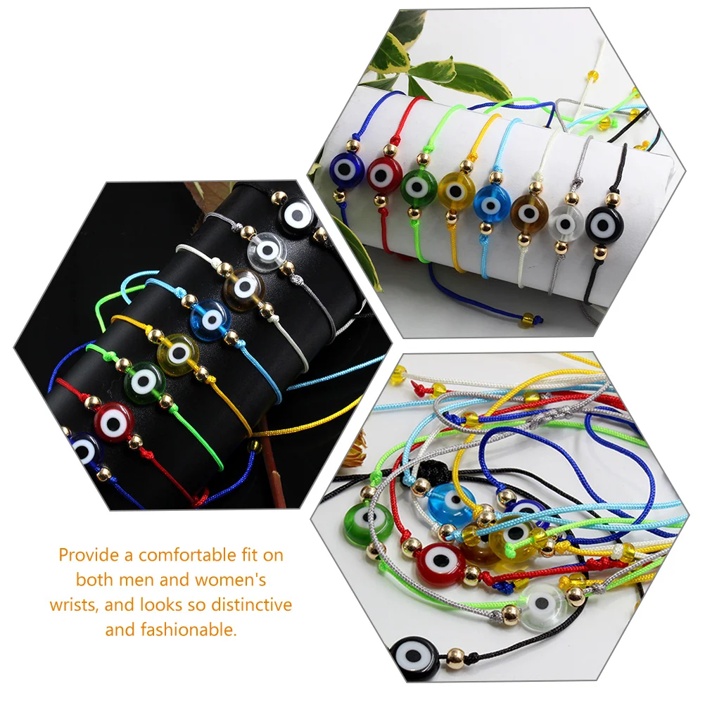 12Pcs Colorful Evil Eye Bracelet Set Adjustable Rope Bracelets for Women Girls Cute Fashion Jewelry Accessories
12Pcs Colorful Evil Eye Bracelet Set Adjustable Rope Bracelets for Women Girls Cute Fashion Jewelry Accessories