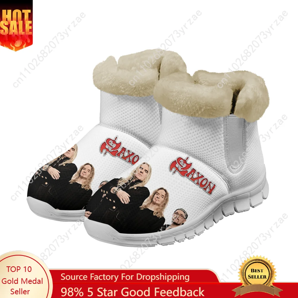 Saxon Band Snow Boots Warm Boot Mens Womens Casual Shoes High Quality Casual Lightweight Couple Pattern Text Print Custom Shoes
Saxon Band Snow Boots Warm Boot Mens Womens Casual Shoes High Quality Casual Lightweight Couple Pattern Text Print Custom Shoes
