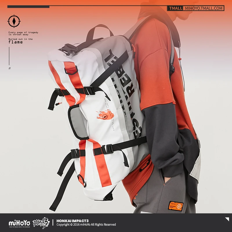 Honkai Impact 3 Herrscher Of Flamescion Rucksack Traval Outdoor Backpack Kiana Cosplay Multifunctional Shoulder Bag Holiday Gift
Honkai Impact 3 Herrscher Of Flamescion Rucksack Traval Outdoor Backpack Kiana Cosplay Multifunctional Shoulder Bag Holiday Gift