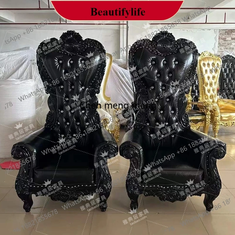 G153 Image Chair Hotel Clubhouse Lobby Sofa Chair European Solid Wood Shooting High Back Clubhouse Leisure Tiger Chair
G153 Image Chair Hotel Clubhouse Lobby Sofa Chair European Solid Wood Shooting High Back Clubhouse Leisure Tiger Chair