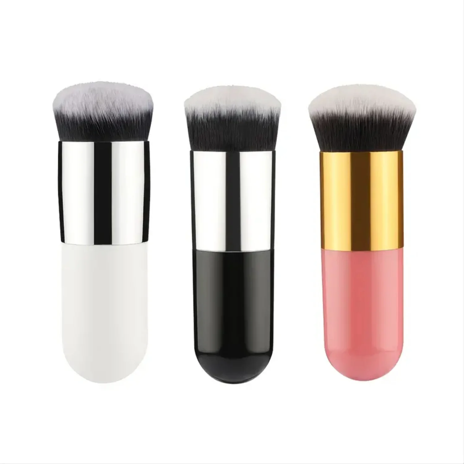 Professional Flat Brush for Fashion Makeup with Highlighting and Loose Powder Applications
Professional Flat Brush for Fashion Makeup with Highlighting and Loose Powder Applications