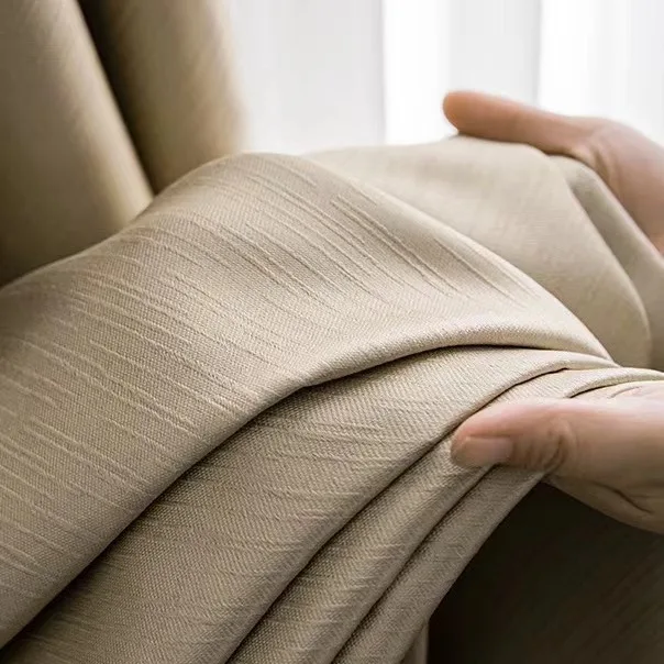 Light Luxury Blackout Curtain Simple Home Living Room Drape Bedroom Soundproof Curtains Balcony Bay Window Sunshade Curtains
Light Luxury Blackout Curtain Simple Home Living Room Drape Bedroom Soundproof Curtains Balcony Bay Window Sunshade Curtains