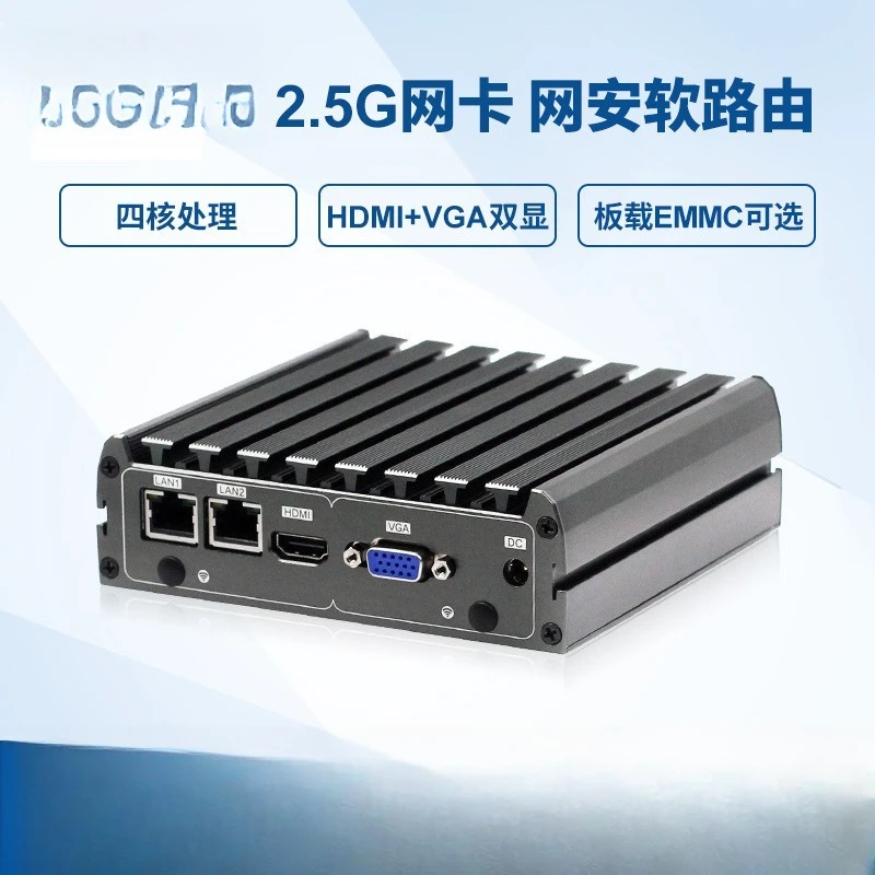 J1900 N4200 Mini NUC Computer 2 Gigabit Ethernet Port Soft Router AiKuai ROS Industrial Small Host
J1900 N4200 Mini NUC Computer 2 Gigabit Ethernet Port Soft Router AiKuai ROS Industrial Small Host