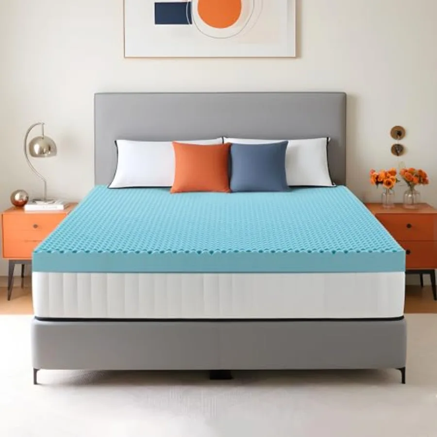 Memory Foam Mattress Topper XL XL Mattress Topper with Cooling Gel Pressure Relief Plush Feel Breathable Bed Toppers for Bedroo
Memory Foam Mattress Topper XL XL Mattress Topper with Cooling Gel Pressure Relief Plush Feel Breathable Bed Toppers for Bedroo