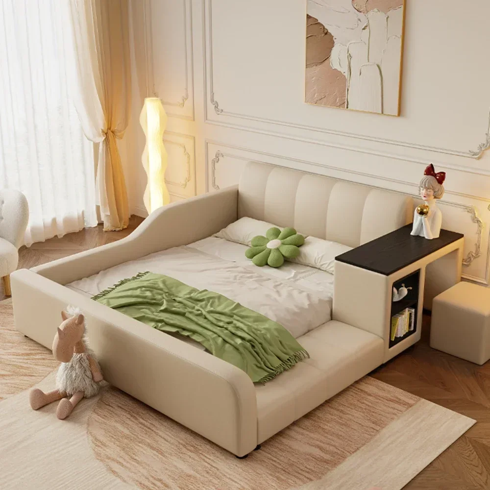 Tatami Bed Bedroom Children's Bed Integrated Storage for Boys and Girls Adult Storage Leather Bed
Tatami Bed Bedroom Children's Bed Integrated Storage for Boys and Girls Adult Storage Leather Bed