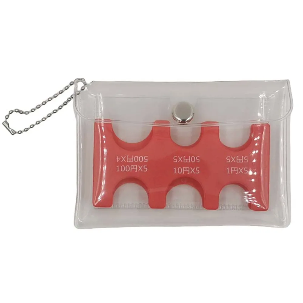 Clear PVC Plastic Bag Japanese Coin Holder Coin Pocket Case Purse Wallet Holder Coin Dispenser Transparent
Clear PVC Plastic Bag Japanese Coin Holder Coin Pocket Case Purse Wallet Holder Coin Dispenser Transparent
