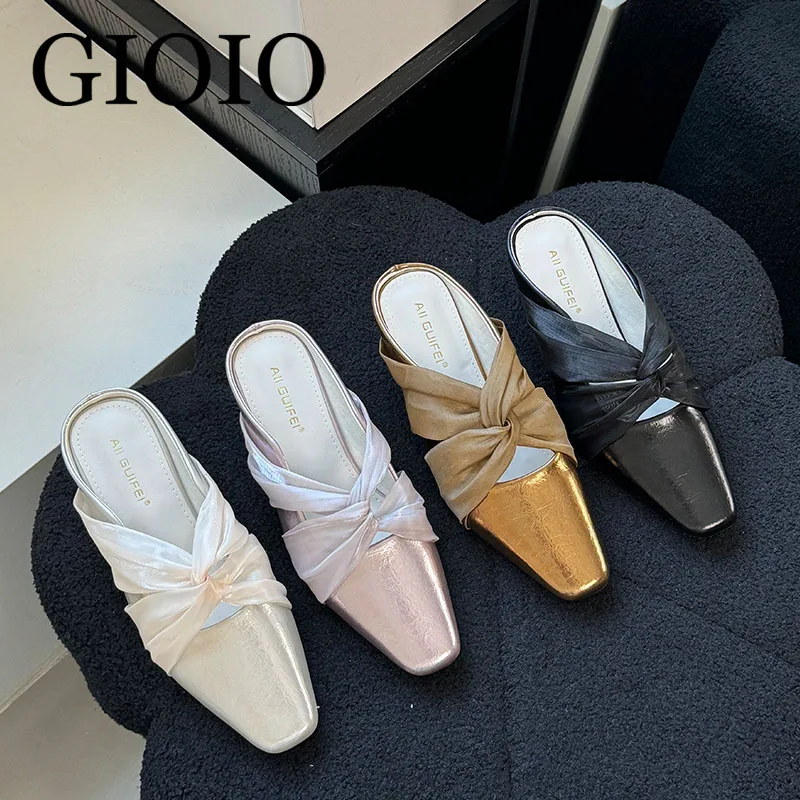 Женские модные сандалии-мюли GIOIO на танкетке, нескользящие летние комфортные шлепанцы, женская обувь на танкетке
Женские модные сандалии-мюли GIOIO на танкетке, нескользящие летние комфортные шлепанцы, женская обувь на танкетке