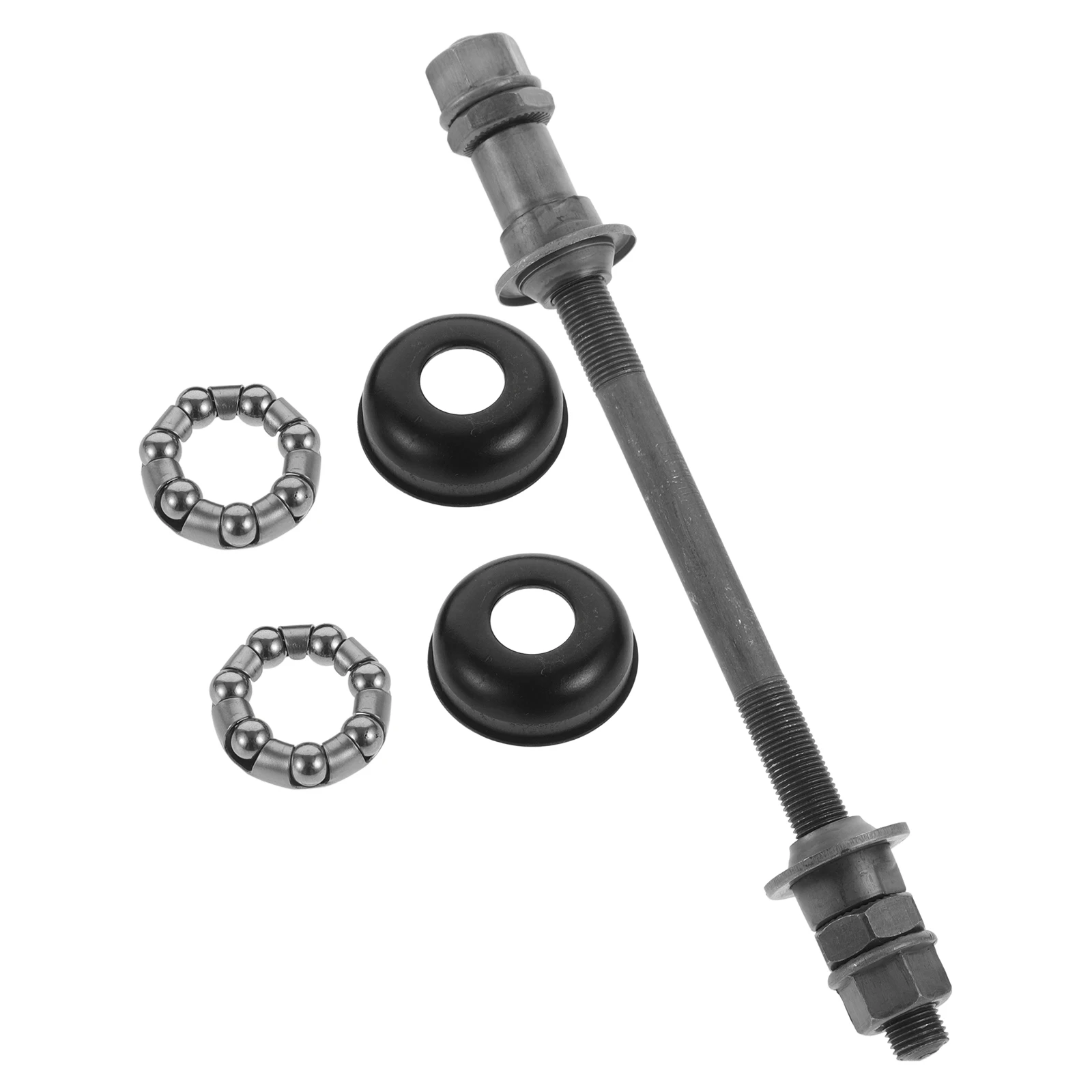 Bicycle Rear Axle 180mm Grey Core Shaft Smooth Ball Bearings Bike Wheel Hubs Titanium Alloy Center Axle Measuring
Bicycle Rear Axle 180mm Grey Core Shaft Smooth Ball Bearings Bike Wheel Hubs Titanium Alloy Center Axle Measuring