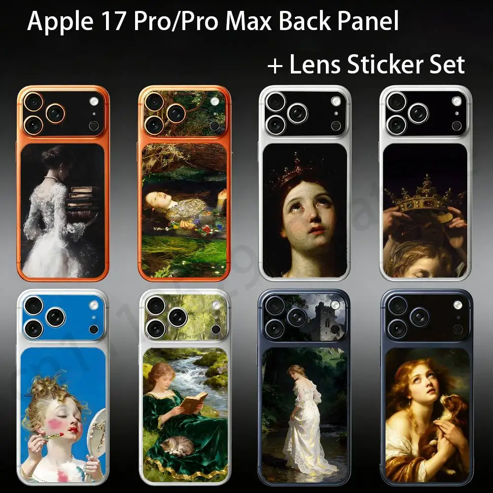 Renaissance Art Paintings For iPhone 17pro/proMax Full body Back Cover Decal Skin Colorful Rear Protective Sticker Film
Renaissance Art Paintings For iPhone 17pro/proMax Full body Back Cover Decal Skin Colorful Rear Protective Sticker Film