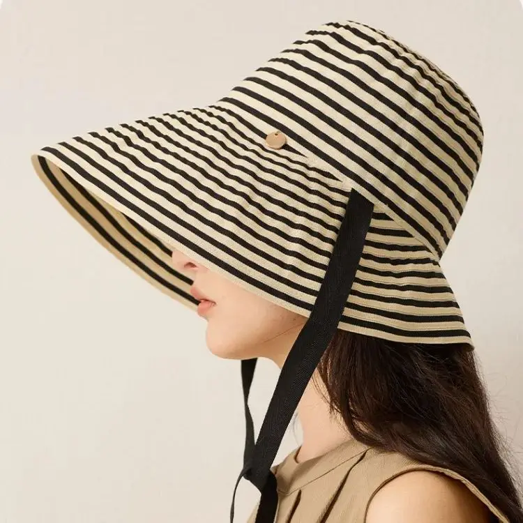 Striped Sunglasses Hat Versatile Sun Hat, Foldable, Summer UV Protection, Wide-Brimmed Fisherman’s Hat UPF50+
Striped Sunglasses Hat Versatile Sun Hat, Foldable, Summer UV Protection, Wide-Brimmed Fisherman’s Hat UPF50+