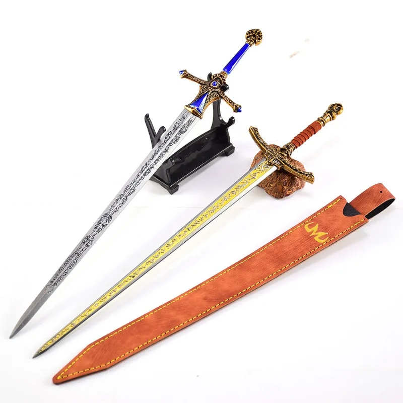 In Stock 30cm Game Peripheral Model Rellana's Twin Blades Sword Leather Cover Version Metal Ornament Toys Collections Decoration
In Stock 30cm Game Peripheral Model Rellana's Twin Blades Sword Leather Cover Version Metal Ornament Toys Collections Decoration