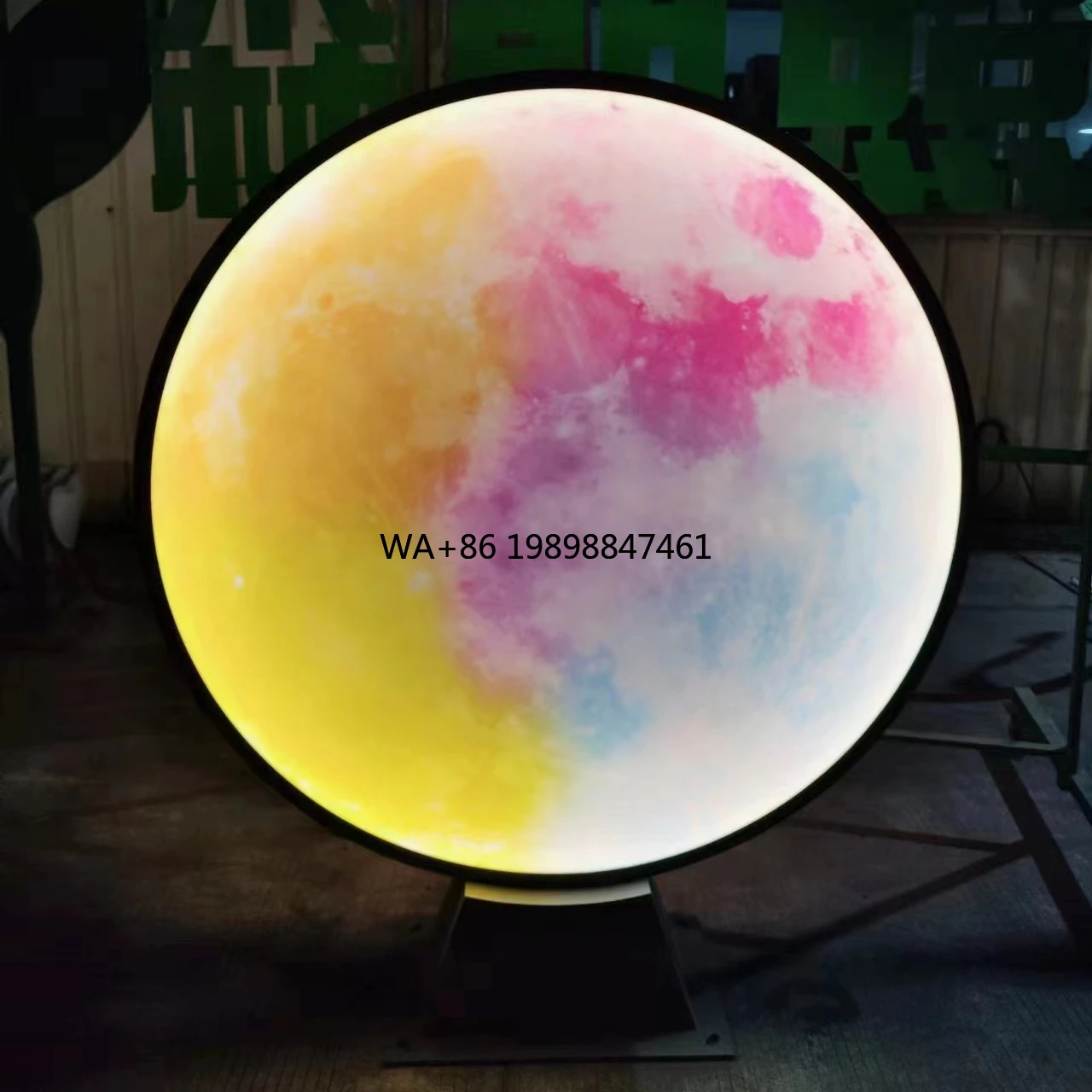 Fashionable Moon Shape Led Sculpture Street Light Motif Light Decoration Luminous
Fashionable Moon Shape Led Sculpture Street Light Motif Light Decoration Luminous