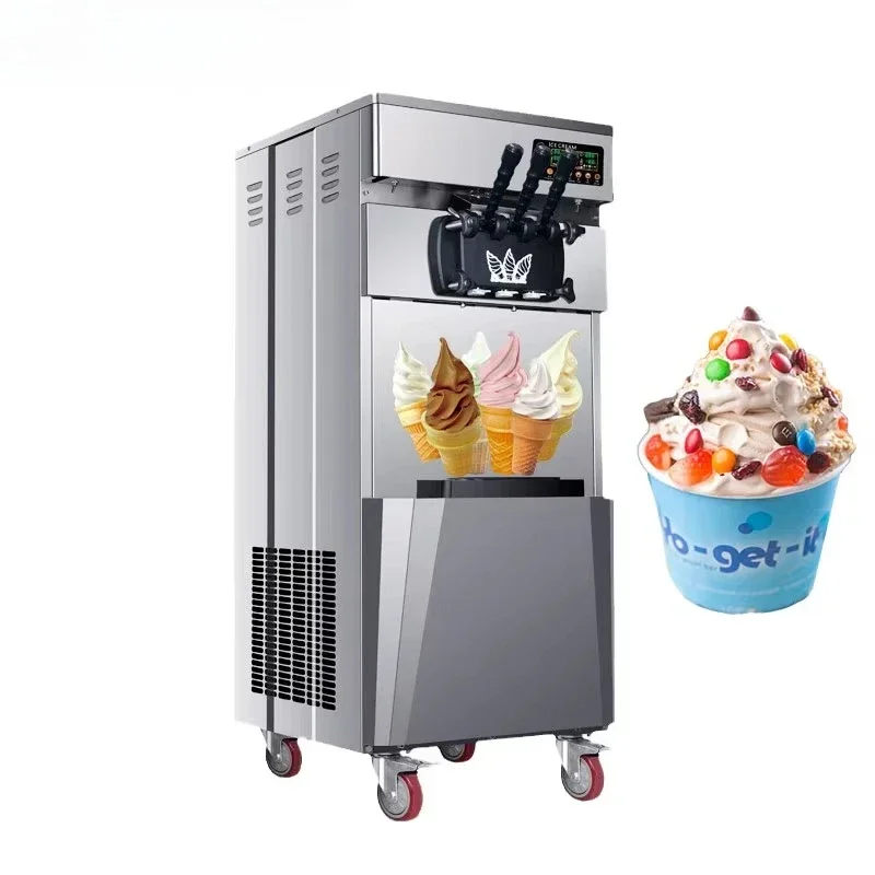 KingHigher High Productivity Automatic Italian Gelato Soft Serve Ice Cream Machine With Self-Cleaning Feature For Restaurants
KingHigher High Productivity Automatic Italian Gelato Soft Serve Ice Cream Machine With Self-Cleaning Feature For Restaurants