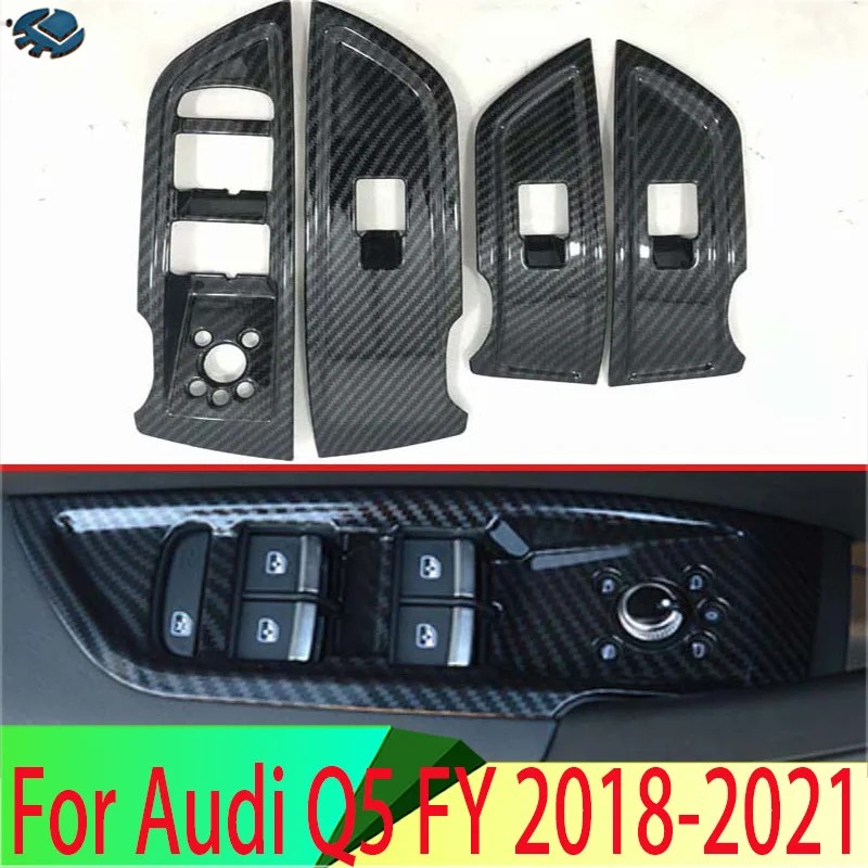 Для Audi Q5 FY 2018-2021 украшения аксессуары стиль из углеродного волокна дверной оконный подлокотник крышка переключателя панель отделка молдинг гарнир
Для Audi Q5 FY 2018-2021 украшения аксессуары стиль из углеродного волокна дверной оконный подлокотник крышка переключателя панель отделка молдинг гарнир