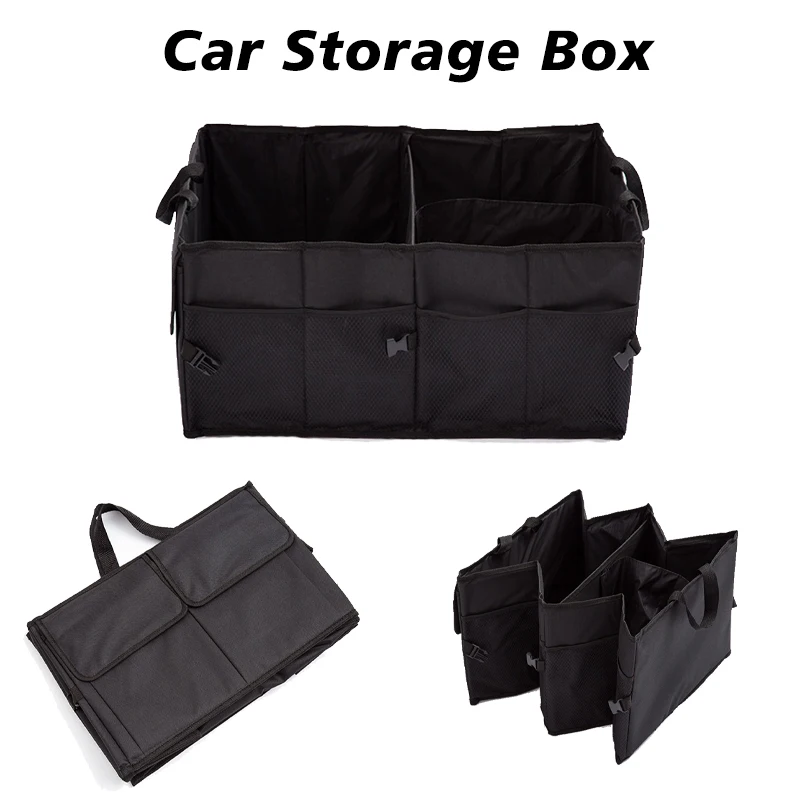 Auto Car Trunk Organizer Interior Foldable Storage Waterproof Durable Multi Tool Black Box Bag Basket Large Accessories 40L
Auto Car Trunk Organizer Interior Foldable Storage Waterproof Durable Multi Tool Black Box Bag Basket Large Accessories 40L