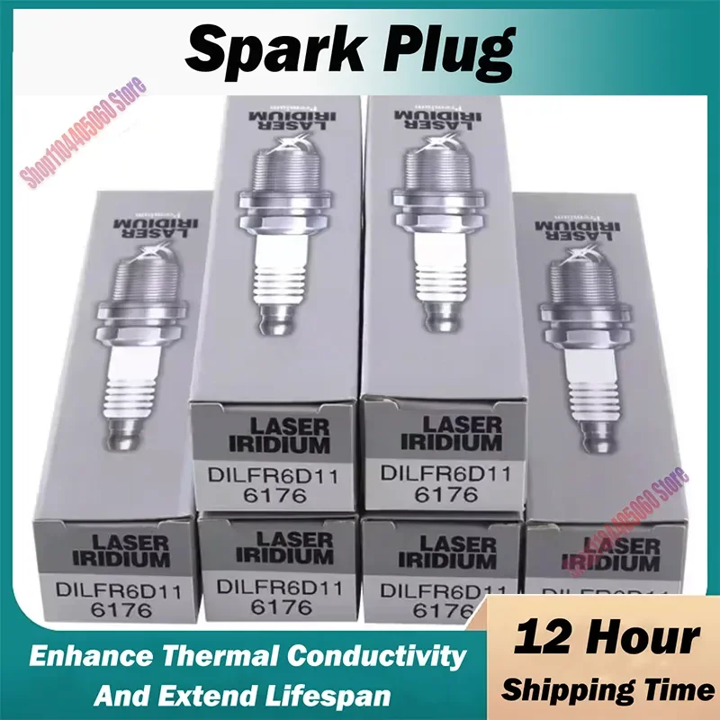 Iridium Spark Plug 6176 DILFR6D11 for Lexus ES350 RX350 GS300 Toyota Camry RAV 4 III 3.5L 2GR-FE Venza Subaru Impreza 1.5L EL15
Iridium Spark Plug 6176 DILFR6D11 for Lexus ES350 RX350 GS300 Toyota Camry RAV 4 III 3.5L 2GR-FE Venza Subaru Impreza 1.5L EL15